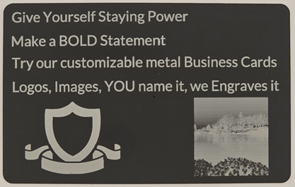 Metal Business Cards